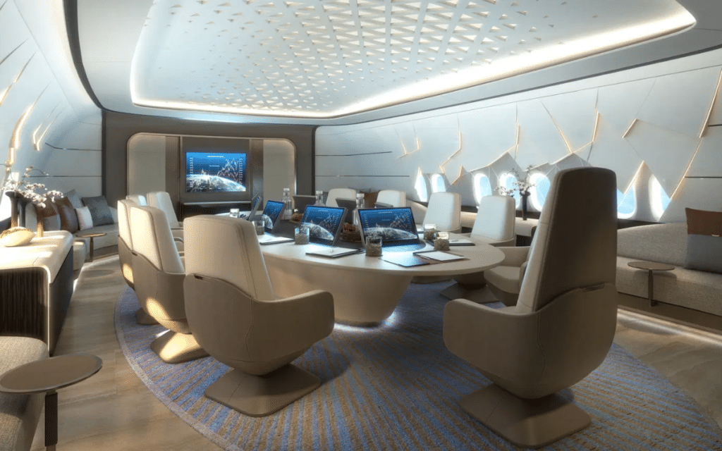 Lufthansa Technik one-of-a-kind cabin for 0 million jet