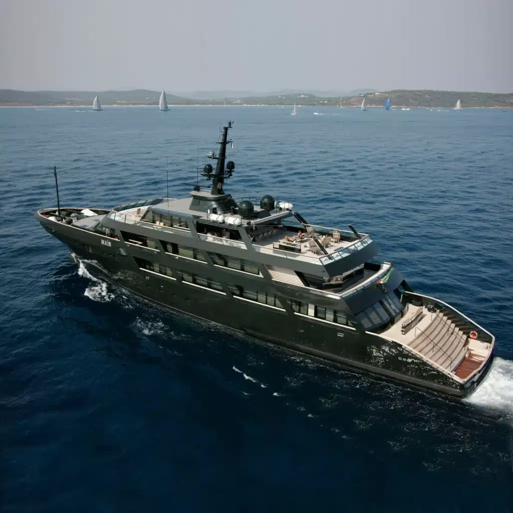 Giorgio Armani personally designed a $65 million superyacht so every curve and detail reflects his vision