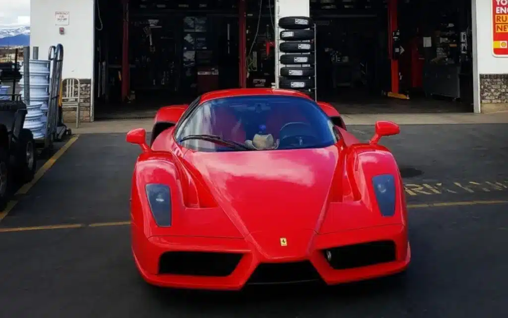 highest mileage Ferrari MM Enzo