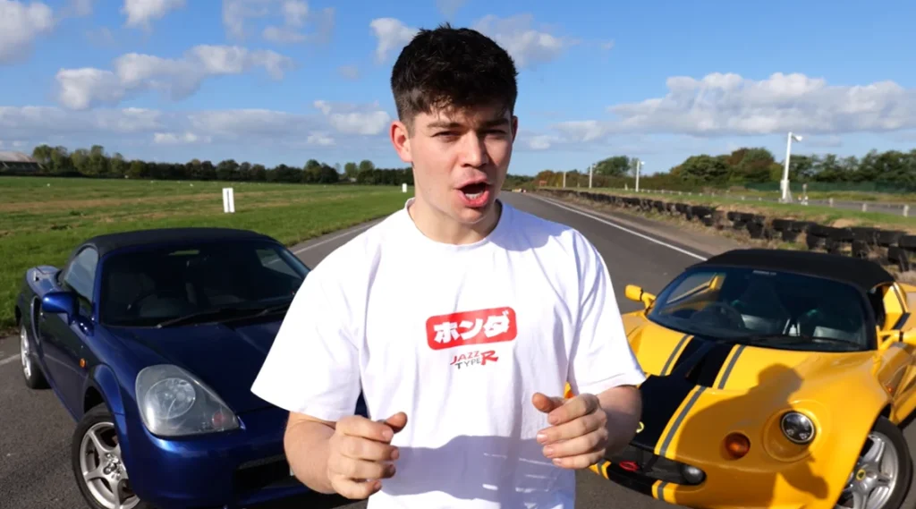 Man mods the hell out of $669 car to try and get it to beat $26,750 sports car on a racetrack
