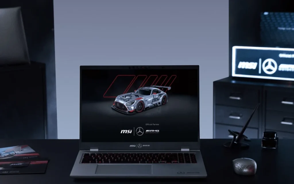 Mercedes and MSI have announced a new partnership - and it has produced an F1-engineered laptop