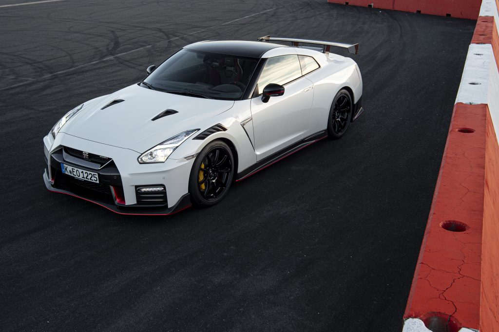 A Nissan GT-R is pictured.