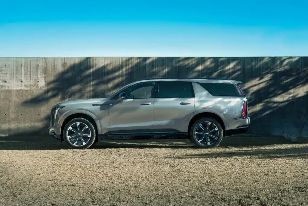 The Cadillac Escalade IQ delivers a surprising EV range thanks to its massive battery capacity and large-format electric platform