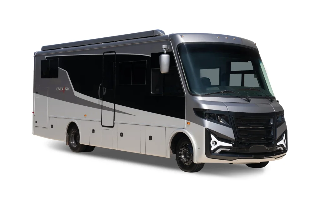 Americas largest RV company has created the worlds first range-extended electric motorhome