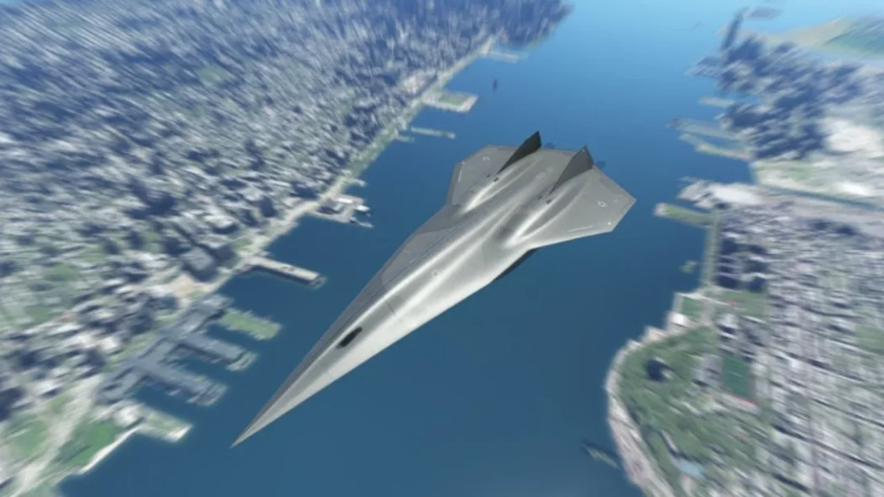 What Mach 50 speed would look like at ground level is displayed in an insane simulation that's left people with their jaws on the floor