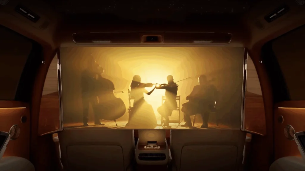 Chinese EV with Rolls-Royce inspiration is so luxurious it even comes with a 40-inch projector screen on its rear