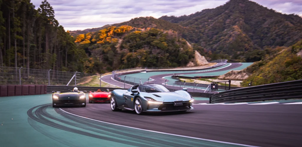 Japanese billionaire spent $200,000,000 building a private Formula 1–designed racetrack for his wife and kids by a Formula 1 circuit designer