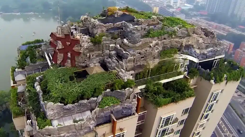 Man-builds-a-mountaintop-mansion