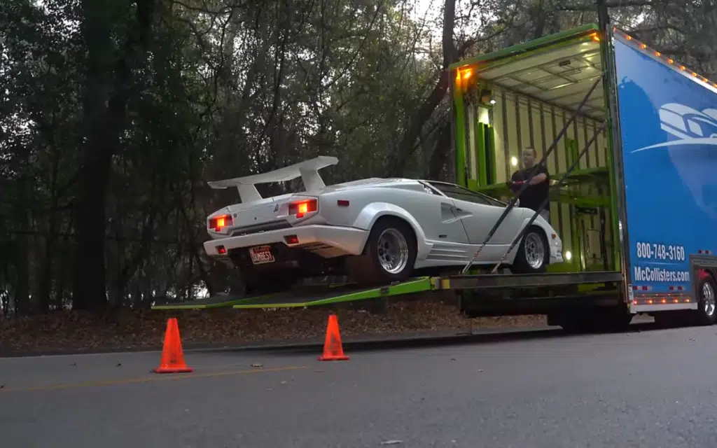 Man decided to trade his Lamborghini Countach for a Bugatti Veyron but the decision doesnt play out how he hoped