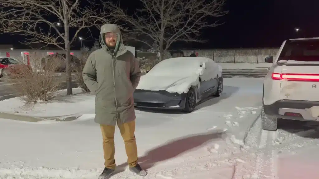 Man-deep-froze-his-Tesla-and-plugged-it-into-a-supercharger