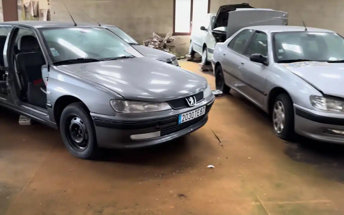 Man finds abandoned Peugeot dealership with dozens of its most classic cars rotting away