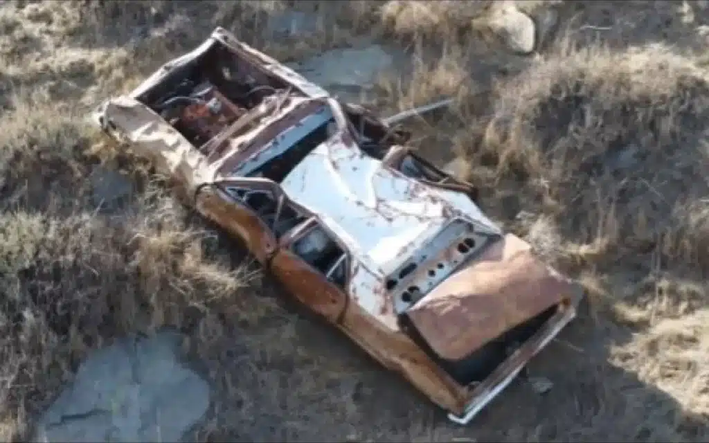 Man found an 80s dumping ground with rare abandoned cars