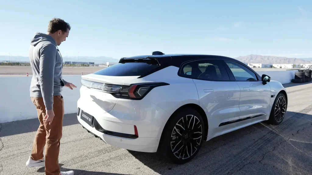 US man who owns a Tesla drives luxury Chinese EVs from Zeekr and immediately declares 'it's over'