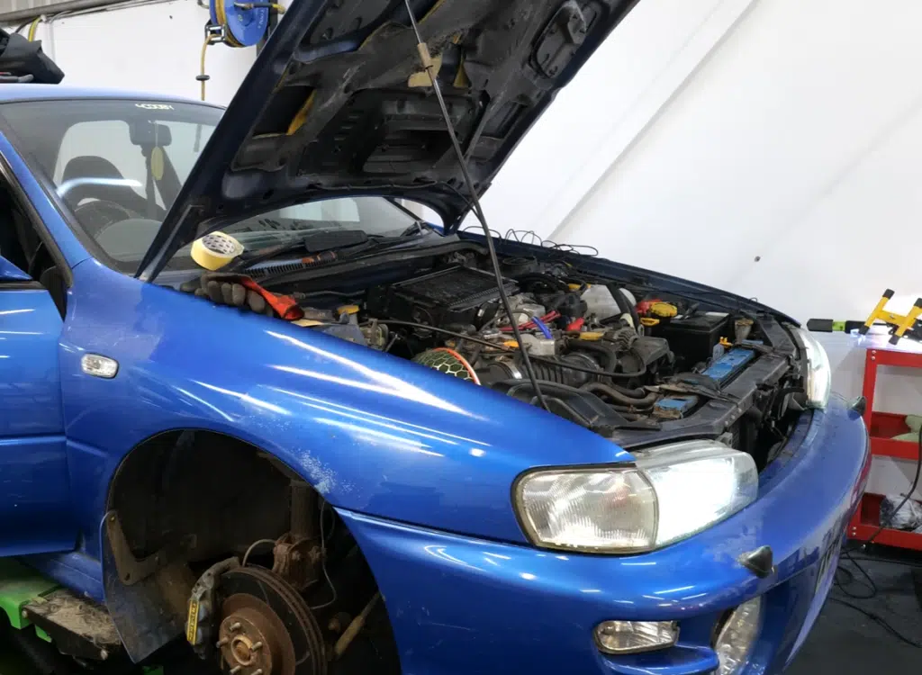 Man aims to multiply his money tenfold by flipping two Subarus