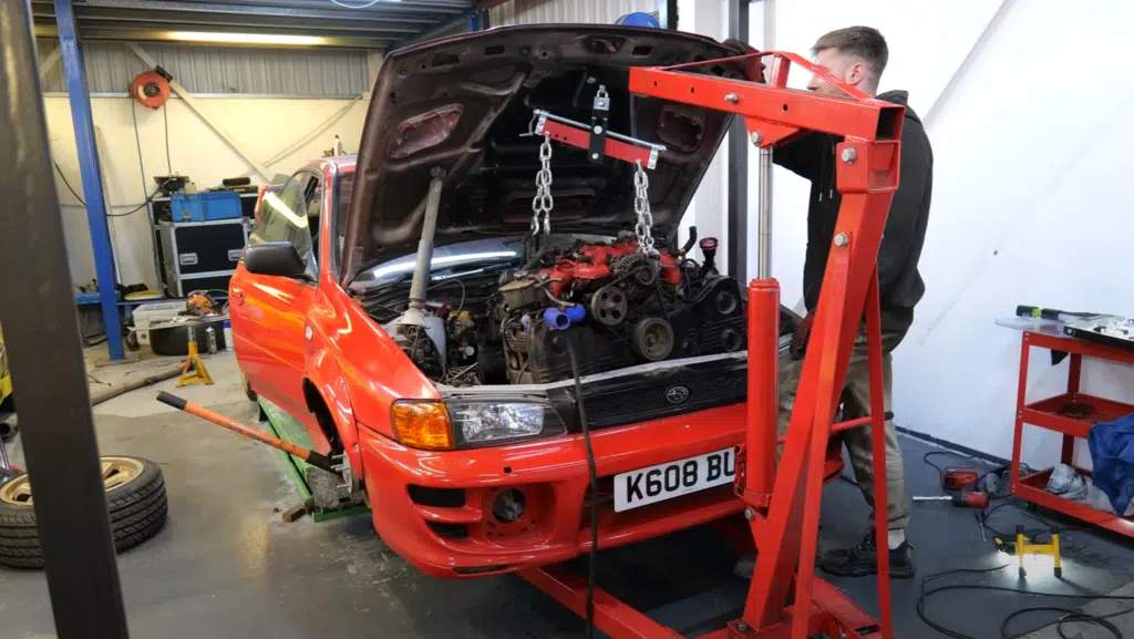 Man aims to multiply his money tenfold by flipping two Subarus