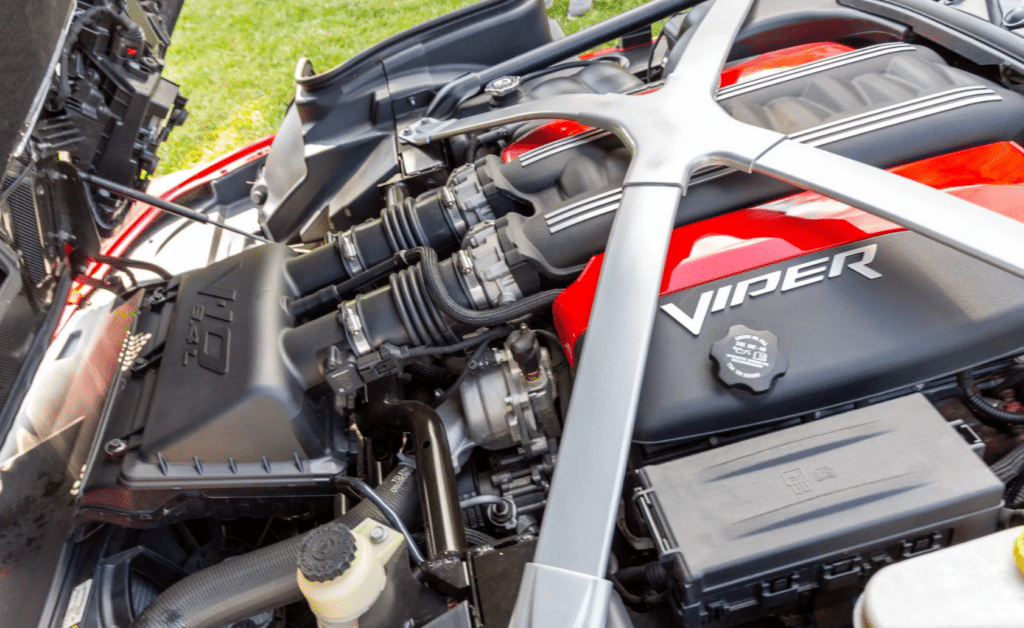 A Dodge Viper with a V10 engine and 12,000 miles just sold at auction for $169,000, proving demand for used performance cars is stronger than ever