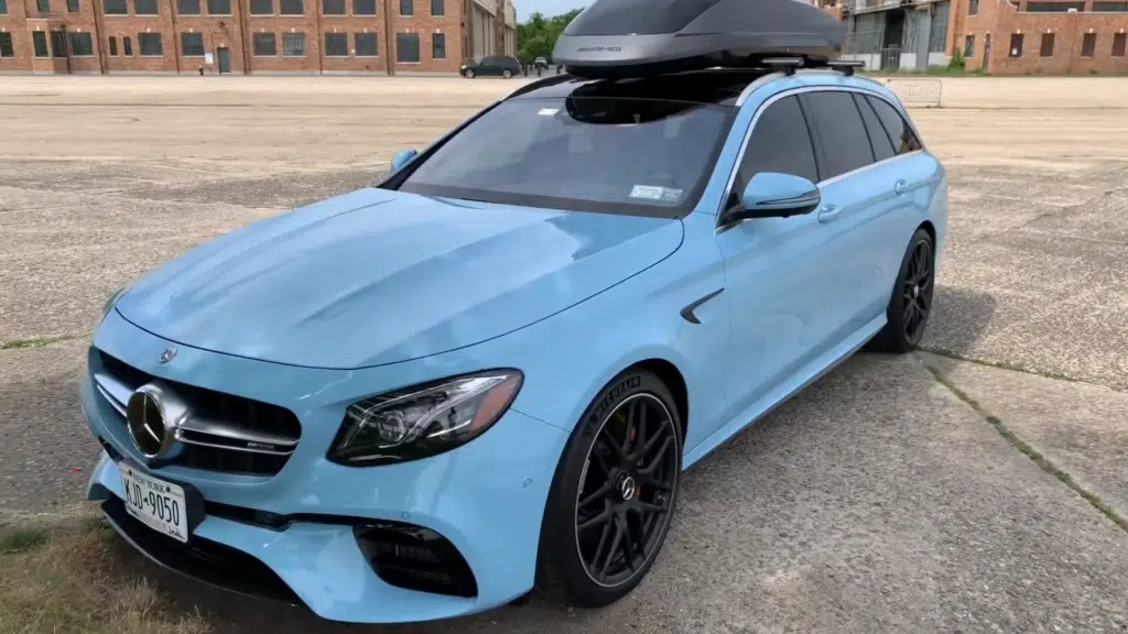 This AMG Mercedes E63 wagon with carbon ceramic brakes was listed for $156,000 to fund a Porsche GT3 but ultimately sold for $125,000