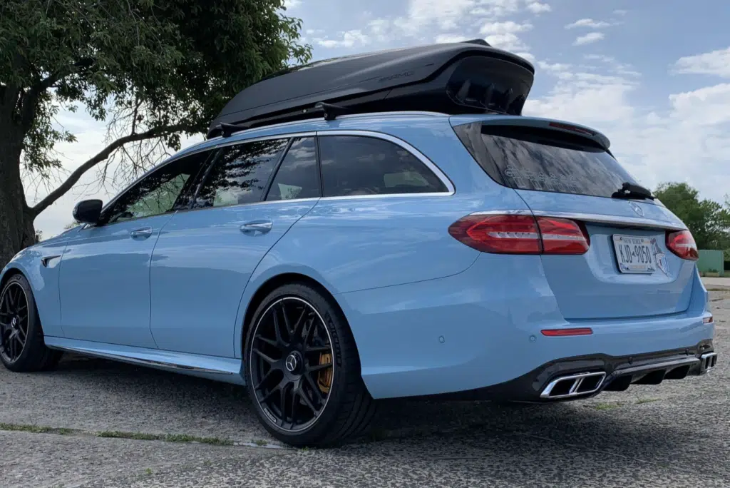 This AMG Mercedes E63 wagon with carbon ceramic brakes was listed for $156,000 to fund a Porsche GT3 but ultimately sold for $125,000