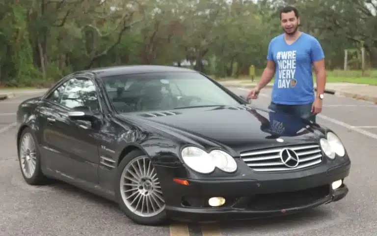 Man turned his cheaply bought Mercedes-Benz SL55 AMG into a supercar killer