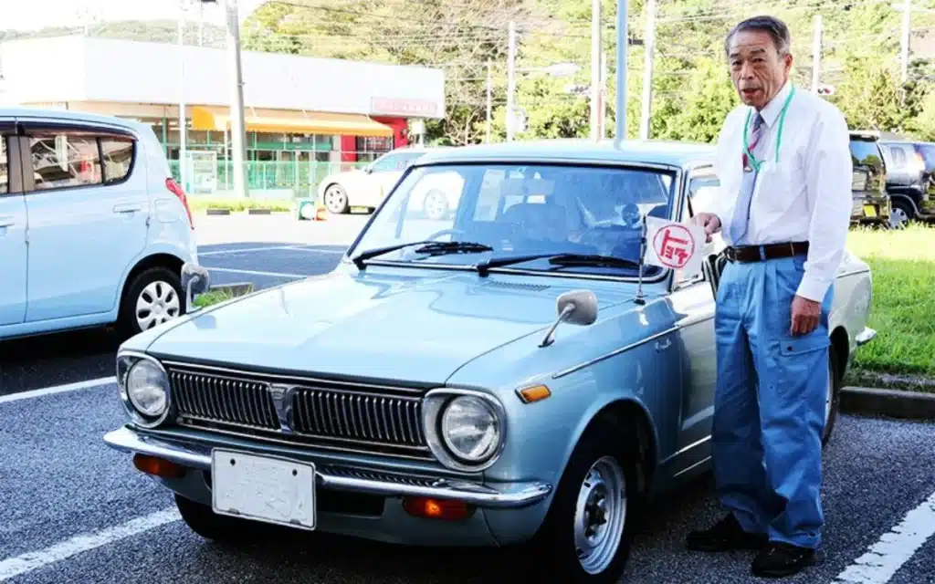 Man who's owned the same Toyota Corolla for 47 years has driven the equivalent of 14 times around the Earth in it