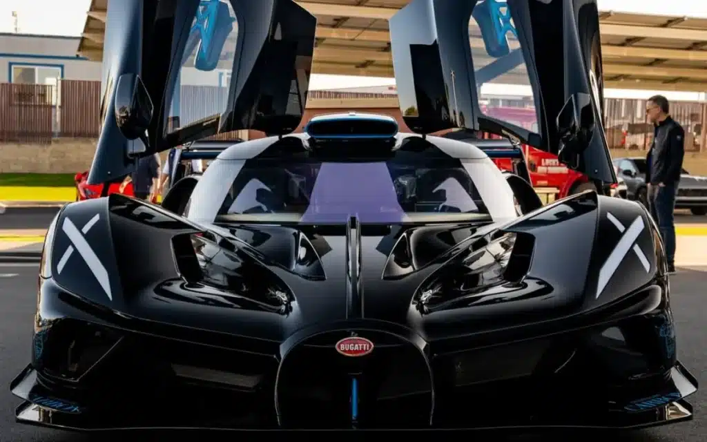 Bugatti Bolide driven by Manny Khoshbin