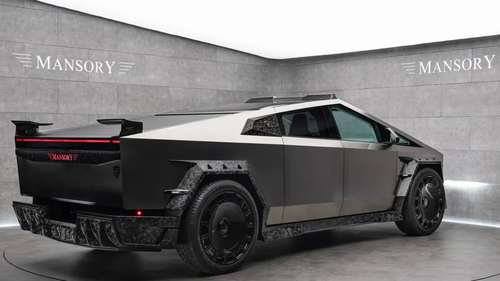 $15M license plate spotted on a $100K Mansory Tesla Cybertruck in 'just another normal day in Dubai'