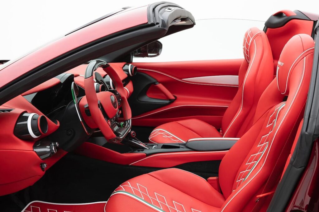 Mansory Ferrari interior seats