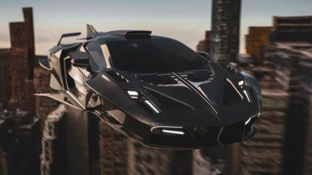Mansory flying car