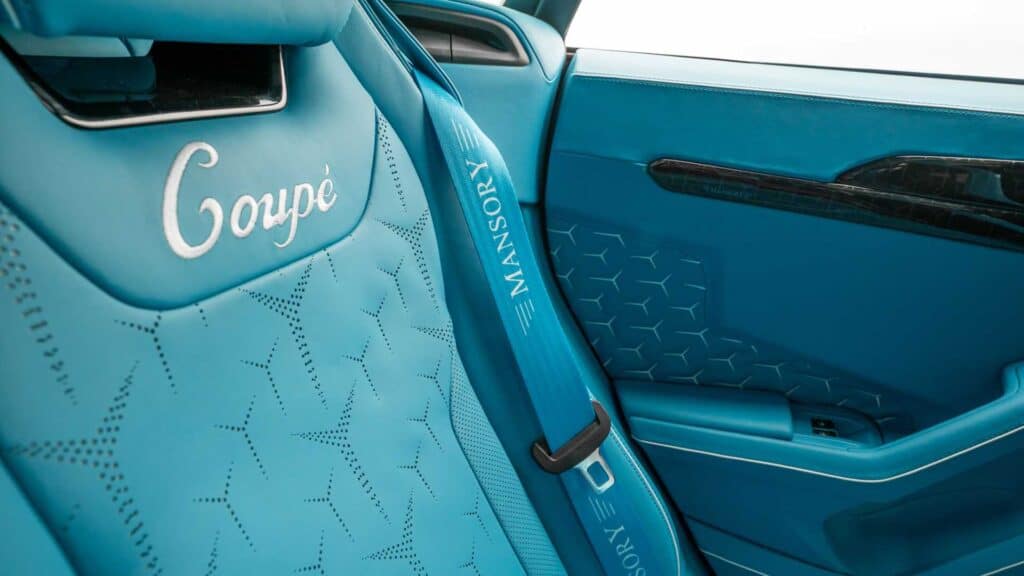Mansory Lamborghini Urus Venatus Coupe, seat detail