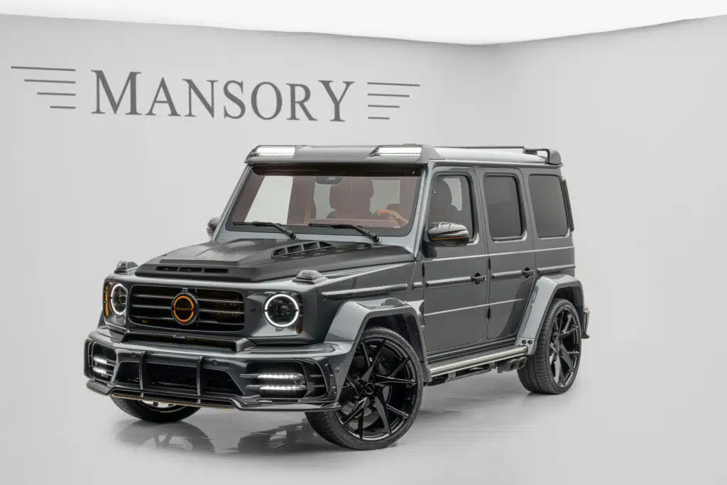 The Mansory P720 is a souped-up version of a souped-up Mercedes G63.