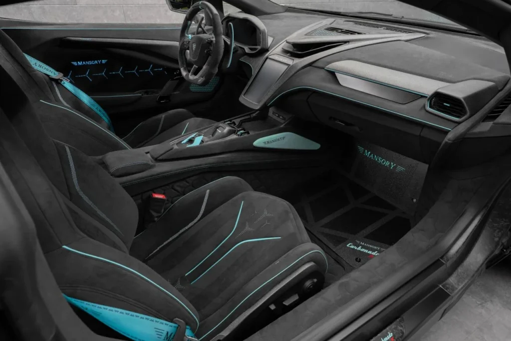 Mansory has done it again, this time with a Lamborghini Revuelto completed covered in carbon fiber