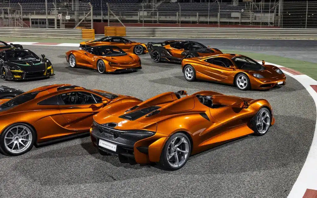 Mansour Ojjeh's McLaren collection named the Last of Legends, features 20 pristine supercars, including a rare F1 Senna in an exclusive hue