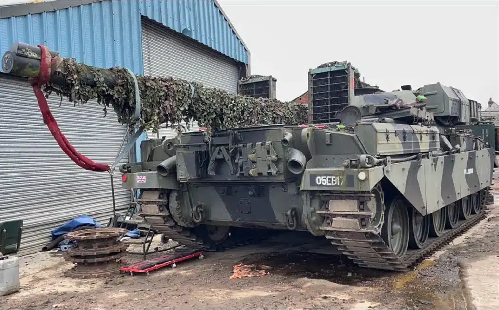 Mark 11 Chieftain old tank UK