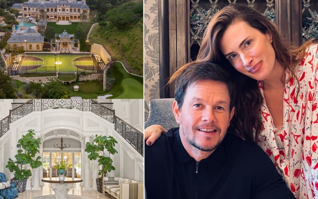 Mark Wahlberg is selling his $87 million mega mansion with 12 bedrooms and a tennis court