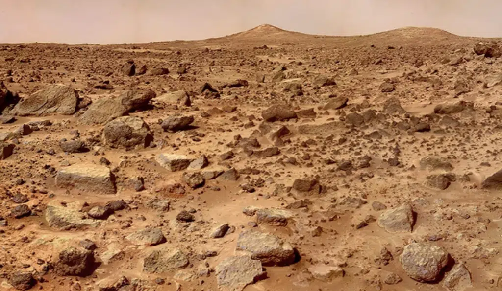 Mars surface