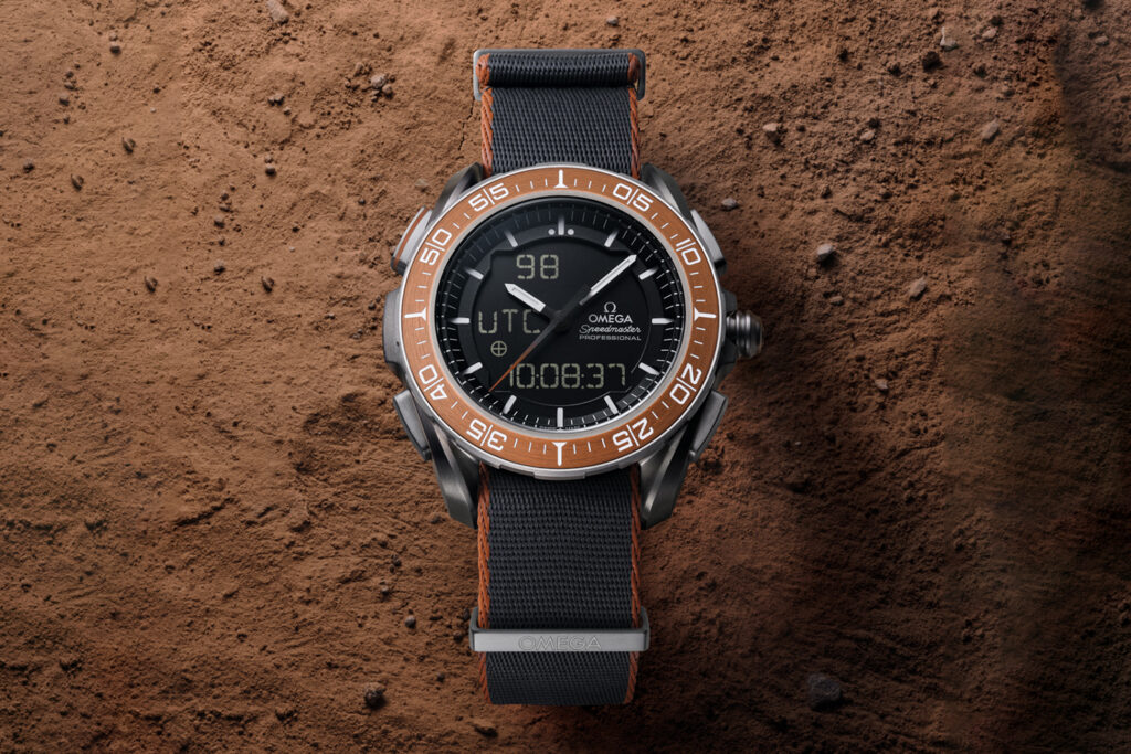 Mars watch on a strap