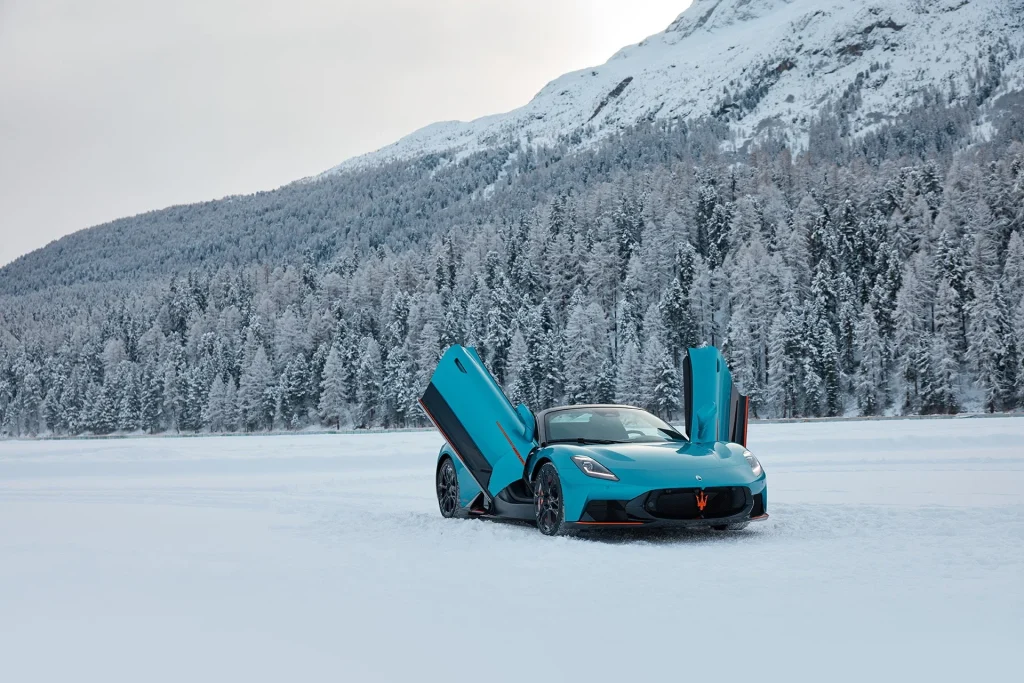Maserati’s newest one-of-one supercar freezes magma into a chameleon masterpiece for The ICE 2026