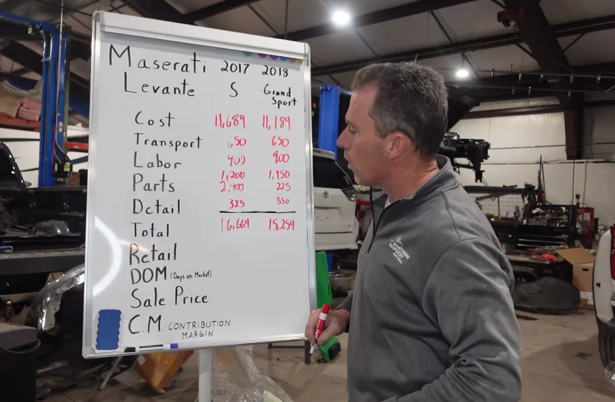 Kentucky man bought two Maserati Levante cars from Copart for just $20,000 to fix them for a profit