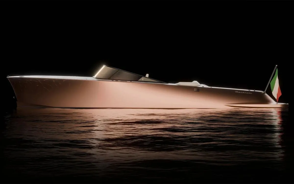 Maserati reveals $2.6 million electric yacht complementing its latest EV offering