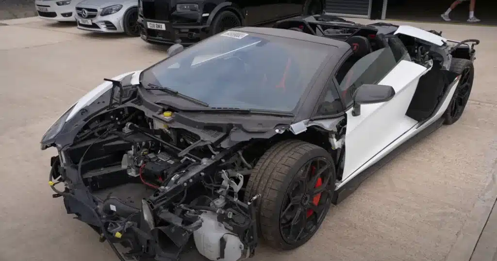 Mat Armstrong takes massive gamble on super-rare wrecked Lamborghini SVJ Roadster, only 800 exist worldwide