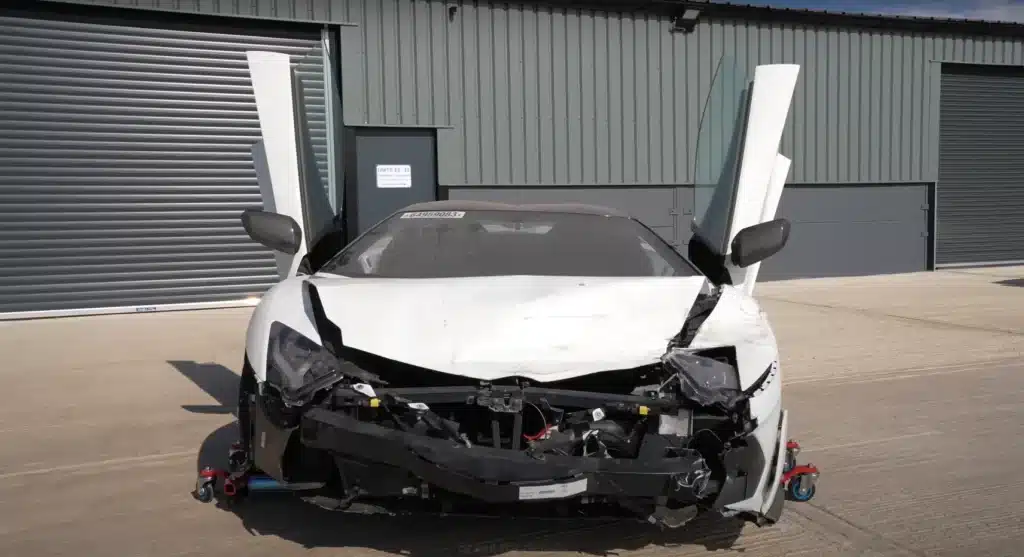 Mat Armstrong takes massive gamble on super-rare wrecked Lamborghini SVJ Roadster, only 800 exist worldwide
