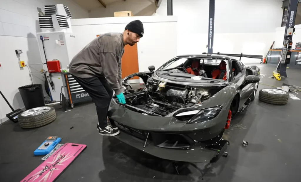Mat Armstrong rebuilding 296 GTB asks for Ferrari's help but gets an unfortunate response that blocks everything