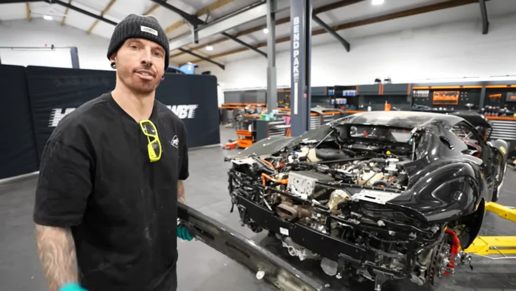 Mat Armstrong rebuilding 296 GTB asks for Ferrari's help but gets an unfortunate response that blocks everything