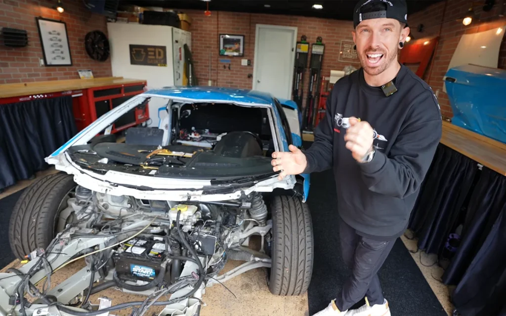 Famed YouTube mechanic Mat Armstrong has sunk $90k into buying the Lamborghini Gallardo destroyed in a viral MrBeast stunt, and it's looking to be a heavy fix