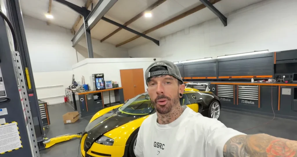 Mat Armstrong has bought yet another Bugatti Veyron he wants to fix by himself