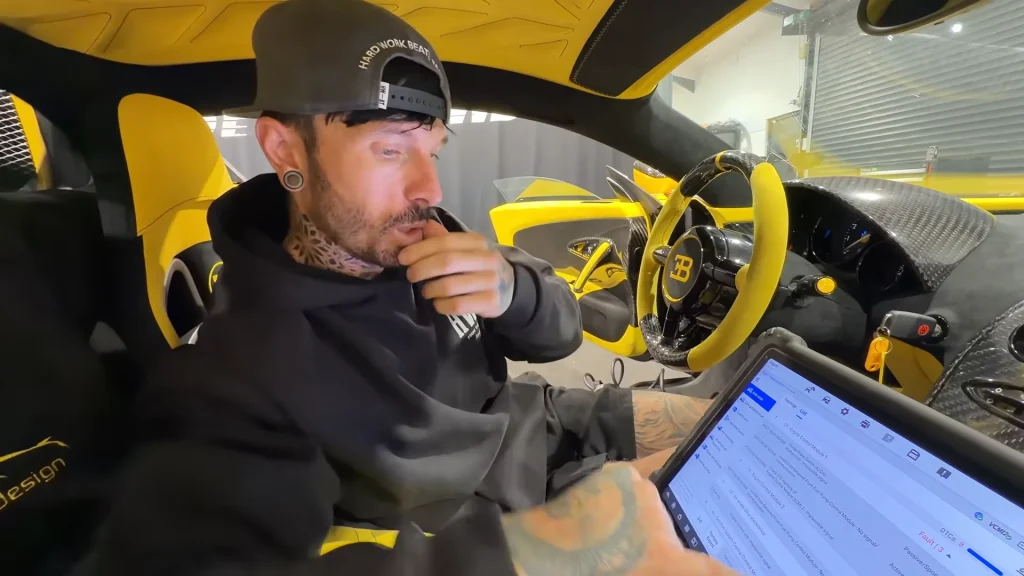 Mat Armstrong has bought yet another Bugatti Veyron he wants to fix by himself