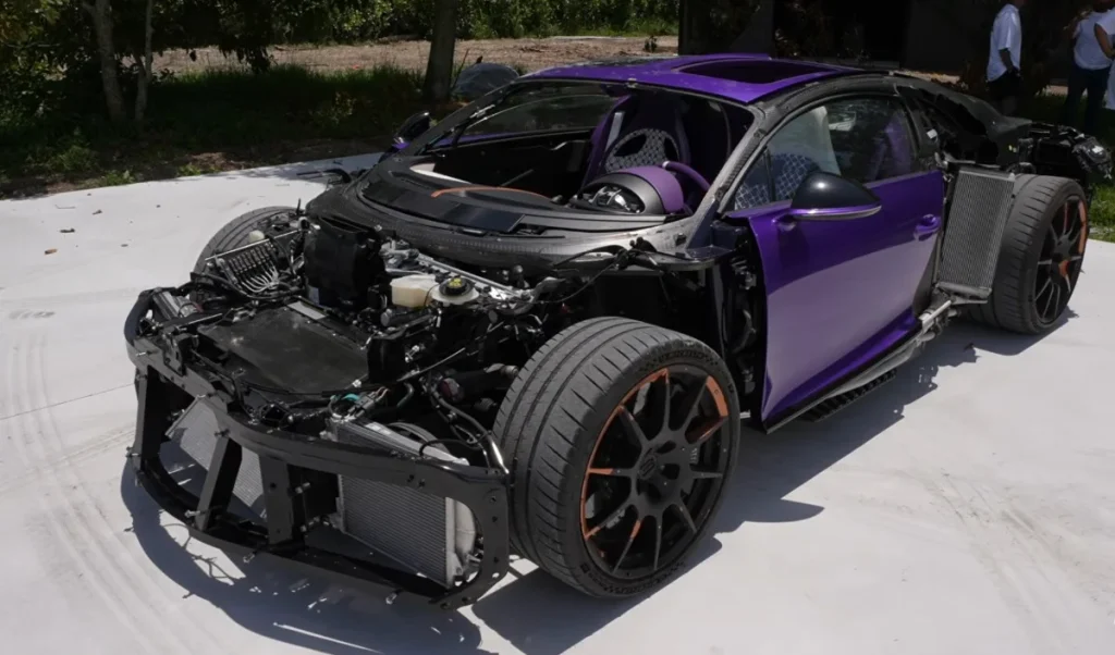 Mat Armstrong has spent the last year or so rebuilding his Bugatti Chiron, but it's been tough