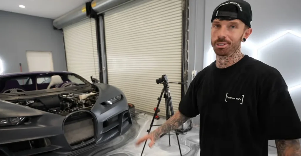 Mat Armstrong has spent the last year or so rebuilding his Bugatti Chiron, but it's been tough