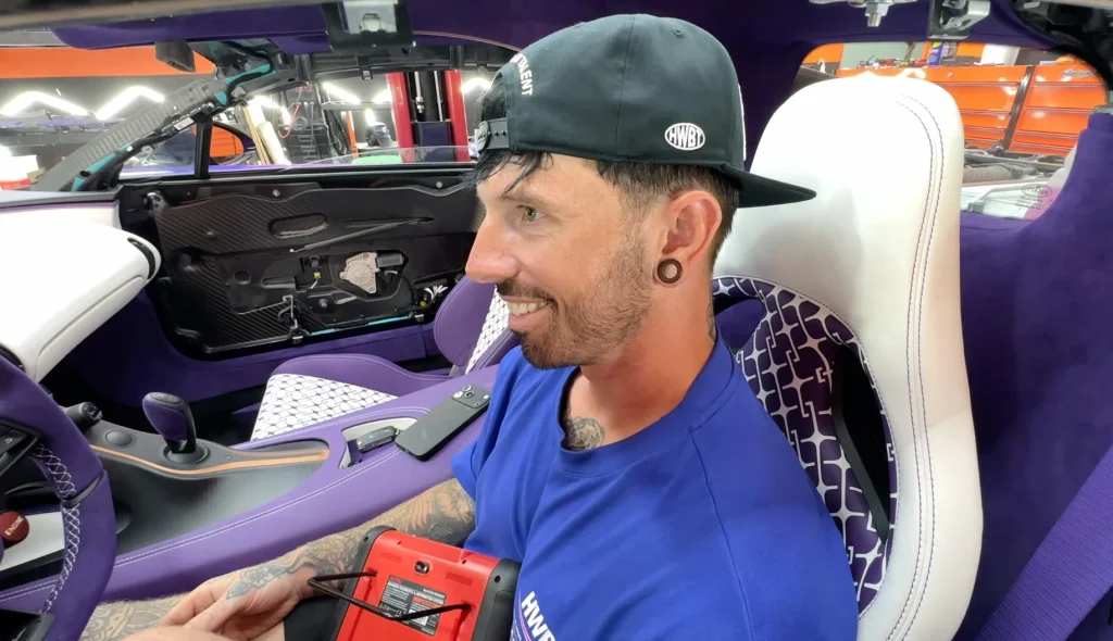 Mat Armstrong has successfully restored a long list of supercars, but his Bugatti Chiron project is turning into a nightmare