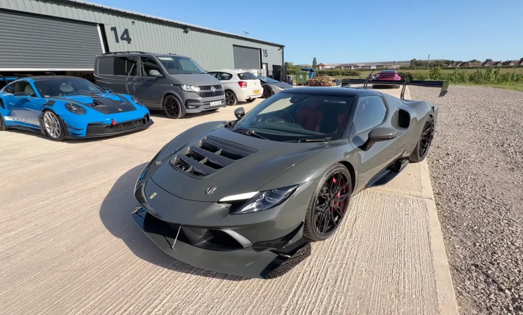 Mat Armstrong is apparently rebuilding multiple cars at the same time, including a Ferrari 296 GTB